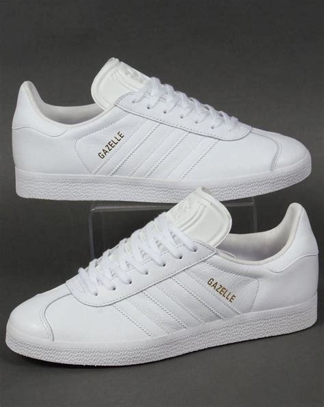 adidas white leather tennis shoes|adidas white leather sneakers women's.